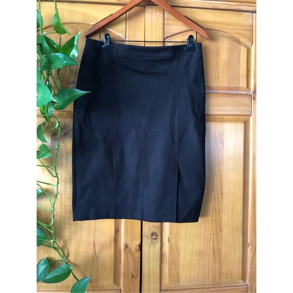Banana Republic Pencil Skirt NWT Black Size 10 - Picture 2 of 12
